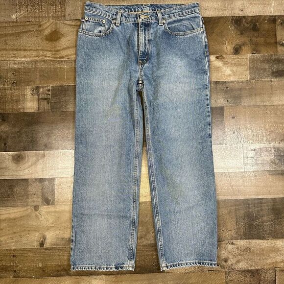Polo Ralph Lauren Women’s Size 8 Cropped Saturday Jeans Blue Vintage Medium Wash - Picture 1 of 11